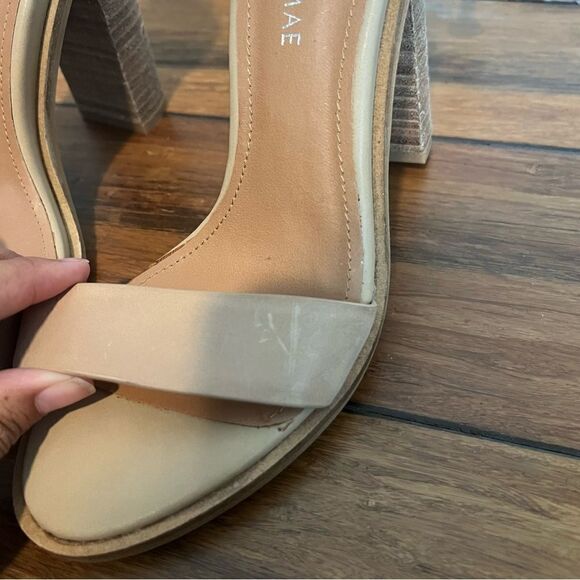 Alias Mae Addax Natural Leather Heels 38 - Picture 4 of 8